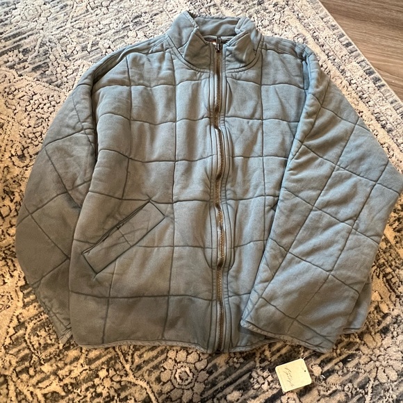 Free people Dolman Quilted Knit Jacket - Picture 4 of 5